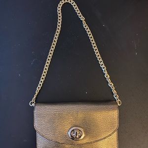 Metallic Gold Coach Wallet